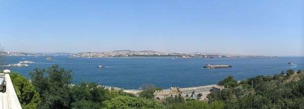 The Bosphorus strait, Istanbul